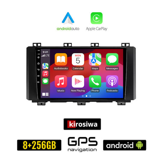 Kirosiwa Ηχοσύστημα Αυτοκινήτου για Seat Ateca 2017+ (Bluetooth/USB/AUX/WiFi/GPS/Apple-Carplay/Android-Auto) με Οθόνη Αφής 9"