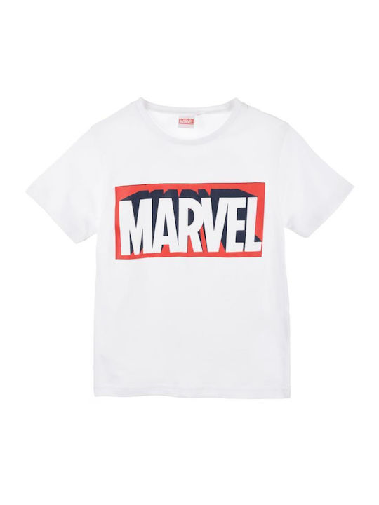 Superheroes Kids Blouse White