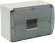 Elektro Plast Wall mounted 9-Elements Fuse Box with 1 Row W200xH140xD110mm