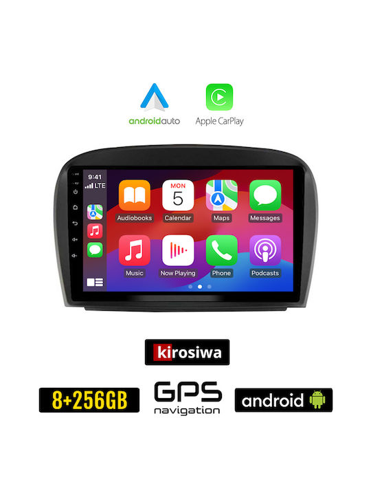 Kirosiwa Auto-Audiosystem für Mercedes-Benz Online-Handel 2006-2012 (Bluetooth/USB/WiFi/GPS/Apple-Carplay/Android-Auto) mit Touchscreen 9"