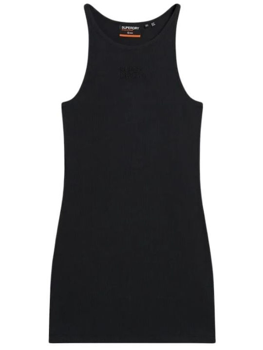 Superdry Φόρεμα Μαύρο