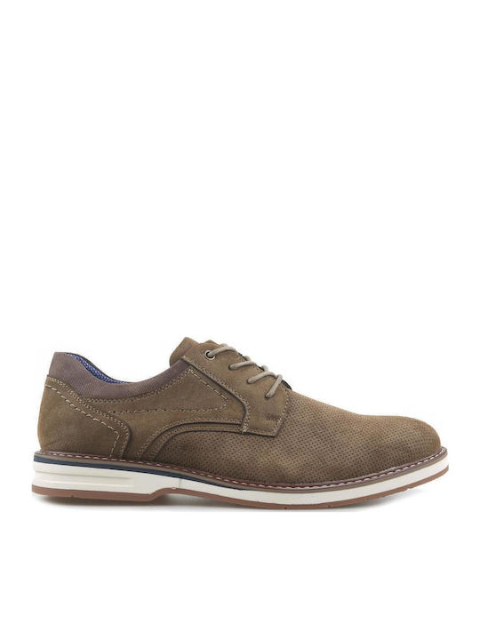 Fshoes Ανδρικά Casual Παπούτσια Καφέ
