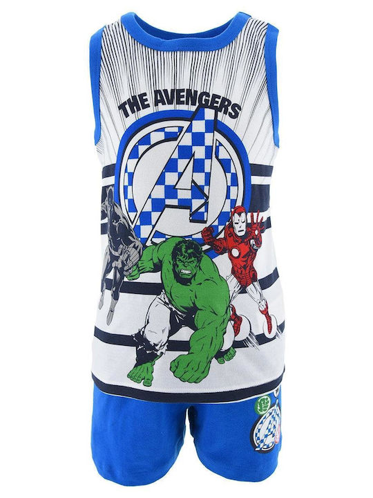 Superheroes Set Summer 2pcs Blue