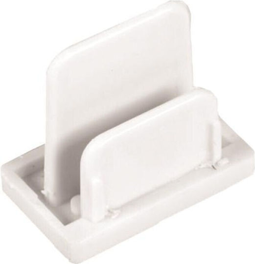 Eurolamp Component Cap for Lighting Fixtures made of Aluminum White 145-59008