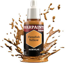 The Army Painter Model Making Paint Fiendish Yellow 18ml The Army Painter Model Making Paint Fiendish Yellow 18ml