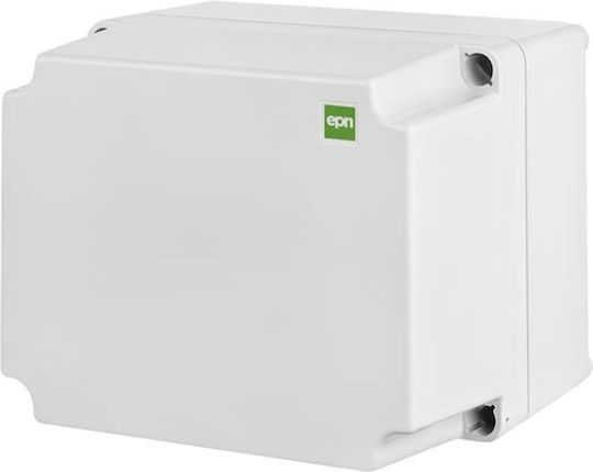 Eurolamp Surface Mounted Electrical Box Branching Watertight IP65 in Gray Color