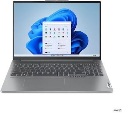 Lenovo IdeaPad Pro 5 16APH8 16" IPS 120Hz (Ryzen 7-7840HS/16GB/512GB SSD/W11 Acasă) Arctic Grey (Tastatură GR)