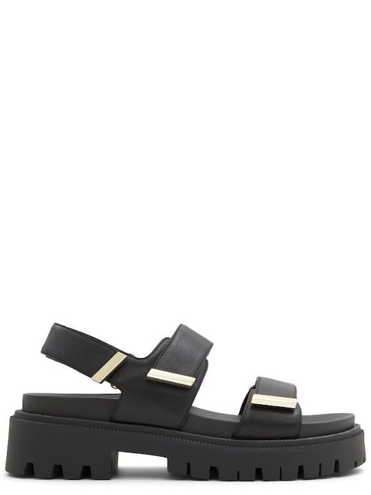 Aldo Women's Flat Sandals in Black Color