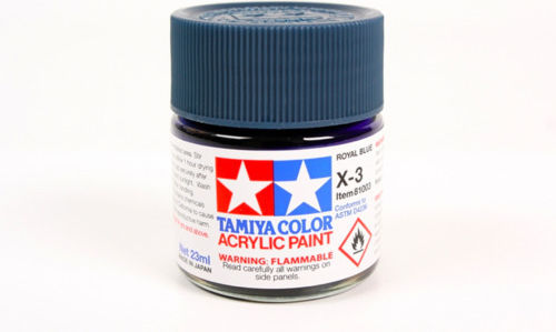 X-3 Royal Blue Gloss 23 Ml