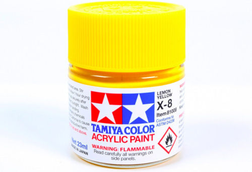 X-8 Lemon Yellow Gloss 23 Ml