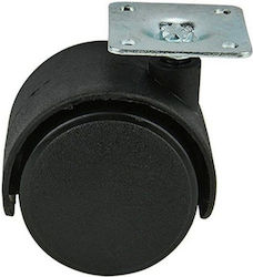 Wheel Double 50mm Swiveling Plate