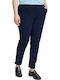 Women's Fabric Trousers Blue