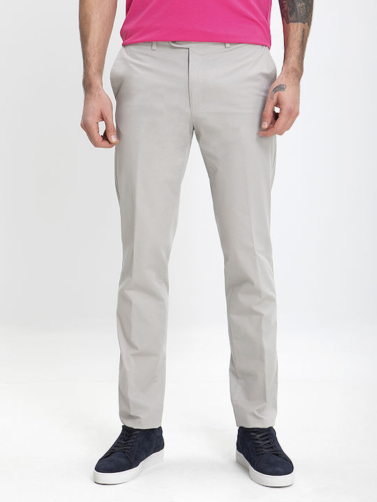 Vardas Men's Trousers Chino Light Grey