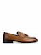 Men's Leather Moccasins Tabac Brown