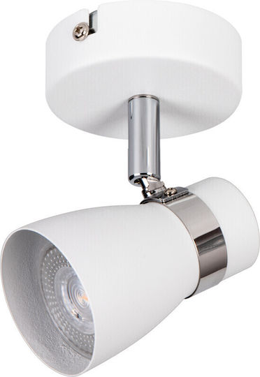 Kanlux Single Spot with Socket GU10 in White Color