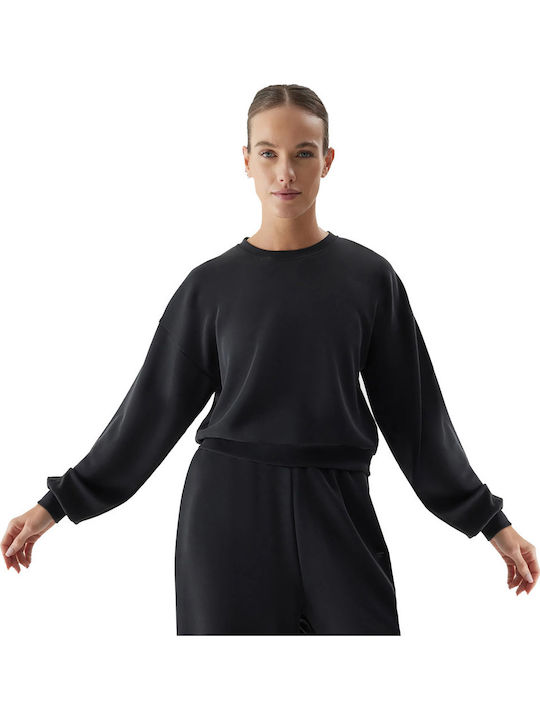 4F Damen Sweatshirt Schwarz