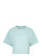 Fila Women's Athletic Blouse Short Sleeve Light Blue