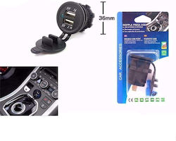Rchang Rchang Двойно USB захранване W05237 Cargador Usb Dual Черен Цвят