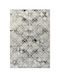 Tzikas Carpets 150x230cm Capri 00629-102 Χαλί Ορθογώνιο Black-white