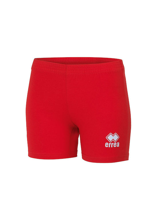 Errea Kinder Leggings Kurz Red