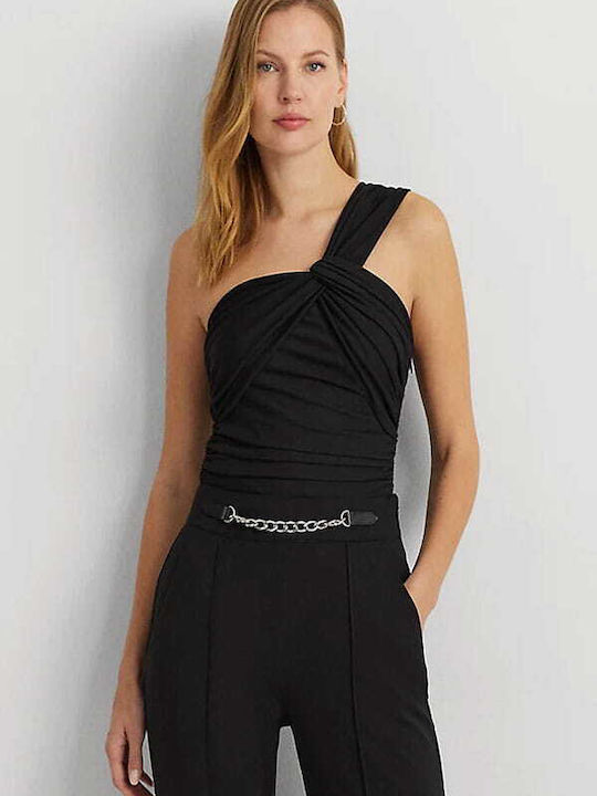 Ralph Lauren Women's Blouse with One Shoulder black