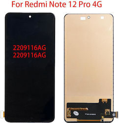 Οθόνη για Xiaomi Redmi Note 12 Pro 4G (Μαύρο)