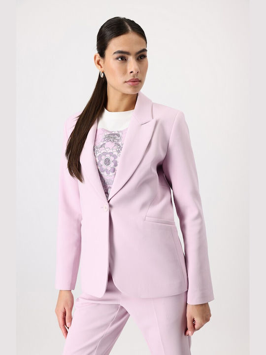 Monari Blazer pentru femei Sacou Roz