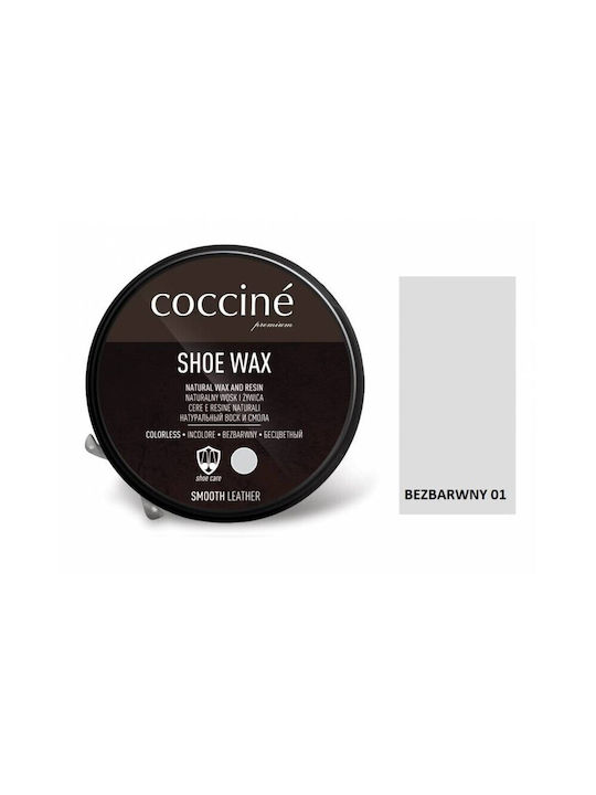 Shoe Polish Wax Against Leather Cracking Colorless