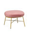 Stools For Living Room Upholstered with Velvet Susanna Rotten apple 1pcs 56x47x40cm 110-000065