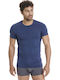 Herren Unterhemden BLUE 1Packung