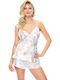 Irall Babydoll Alb
