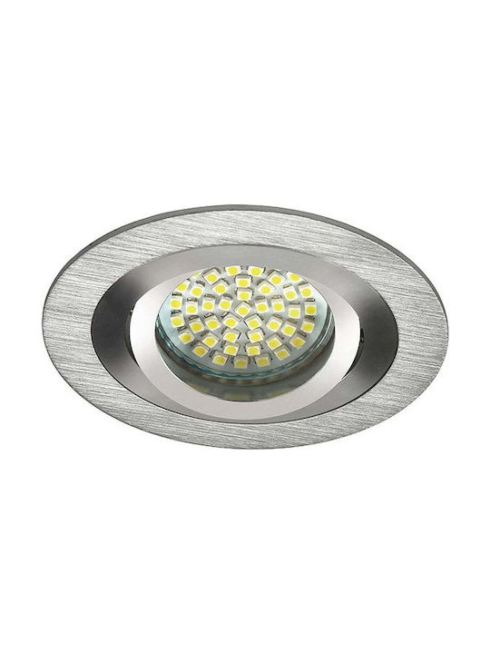 Kanlux Metalic Spot Încorporat cu Soclu GX5.3 9.2x9.2cm. 1buc