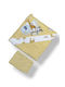 Babydom Baby Hooded Towel Bathrobe with Hood Mustard 80x80cm