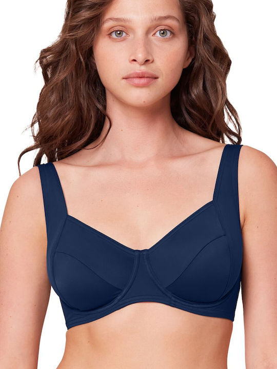 Triumph Bluză de bikini pentru femei Summer Mix & Match W 01 Sd Navy Navy