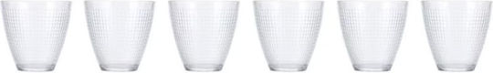 Excellent Houseware Set of Glasses Water made of Glass 220ml 6pcs