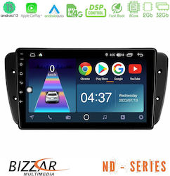 Bizzar Ηχοσύστημα Αυτοκινήτου 2DIN (Bluetooth/USB/WiFi/GPS/Apple-Carplay/Android-Auto) με Οθόνη Αφής 9"