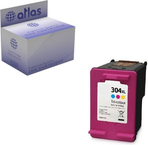 Atlas Συμβατό Μελάνι Εκτυπωτή InkJet HP HP 304XL 1τμχ