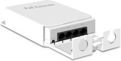 E-zy.net At13fw-a 4-port 3+1 10/100μ Αδιάβροχο Poe Extender Switch 48v 802.3af