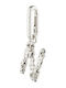 Pilgrim Charm Recycled Pendant N Silver-plated 402416014 Ορείχαλκος