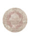 Klonaras Velvet 5420 Rug Round Rose