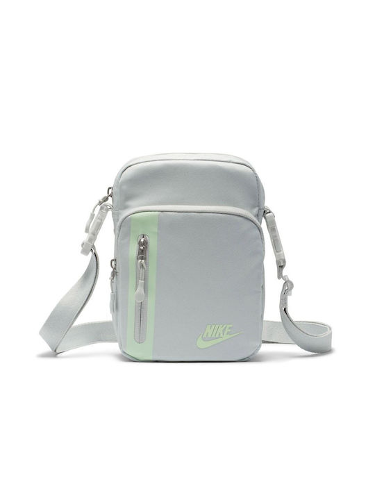 Nike Fabric Shoulder / Crossbody Bag with Zipper, Internal Compartments & Adjustable Strap Gray 8cm