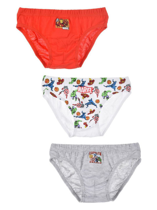 Superheroes Kids Briefs Set Multicolored 3pcs