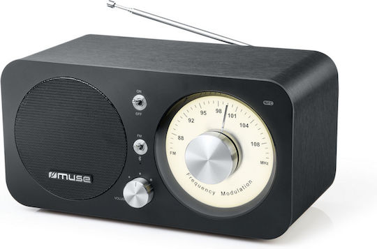 Muse M-095 Επιτραπέζιο Ραδιόφωνο με USB Μαύρο