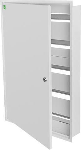 Eurolamp Elektrischer Sicherungskasten Gemauert, 5 Reihen, 24 Elemente