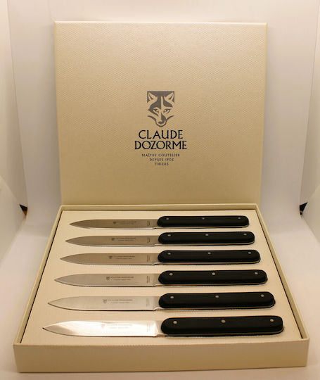 Claude Dozorme Cuțite de filetat din Oțel Inoxidabil 11cm 6buc