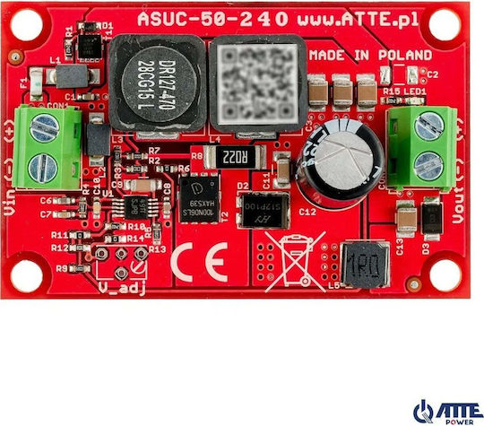 Atte Power Μετατροπέας Συστημάτων CCTV ASUC-50-240-OF