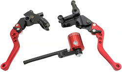 Set of Motorcycle Brake/Clutch Levers W13137 Set of Motorcycle Brake/Clutch Levers W13137