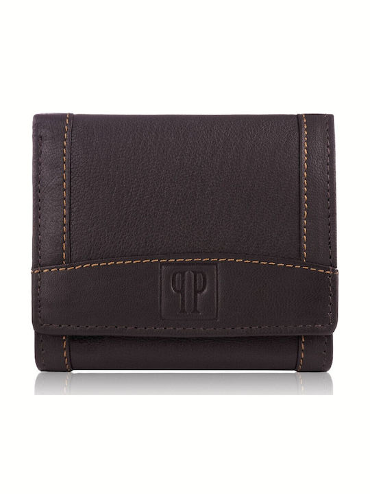 Paolo Peruzzi Leather Men's Wallet Classic with...