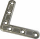 Aldeghi Luigi Stainless Steel Corner Shelf Silver 60x60mm ART153