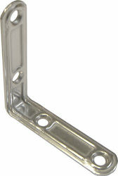 Aldeghi Luigi Stainless Steel Corner Shelf Silver 40x40mm ART164
